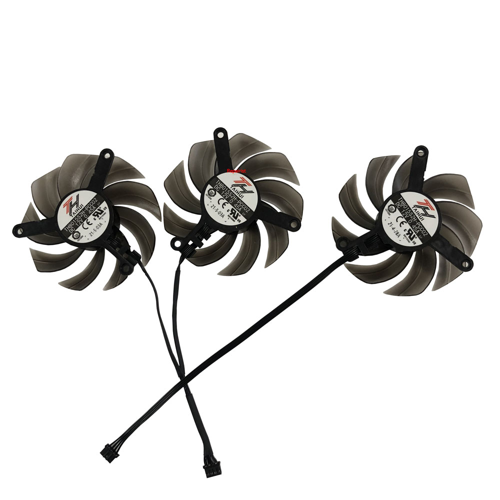 Rtx 3070 8Gb Graphics Card - GPU Ventilateur de carte graphique,82MM TH8015S2H-PCC02,Pour