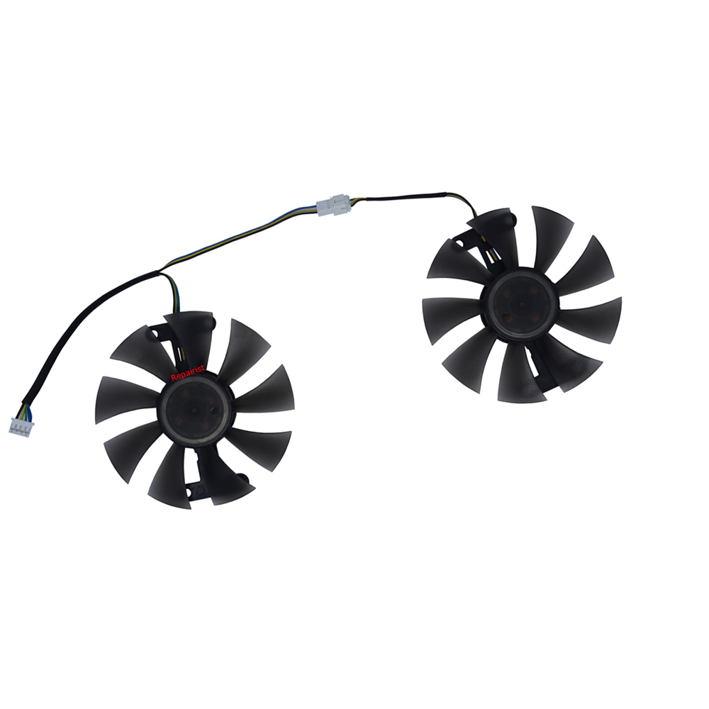 Rx 580 8Gb 2048Sp Gpu - Ventilateur de refroidissement,pour carte graphique,pour VEINEDA