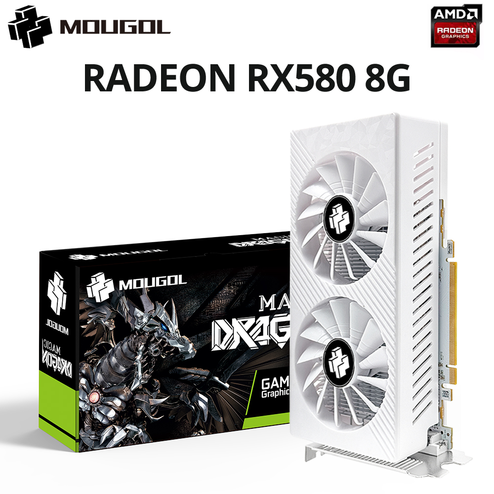 Rx 580 8Gb 2048Sp Gpu - MOUGOL AMD Radeon RX580 8GB carte