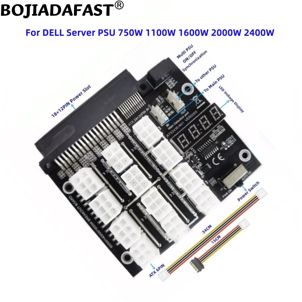Carte de distribution d'alimen - 2400W Server Psu Breakout Board avis et prix