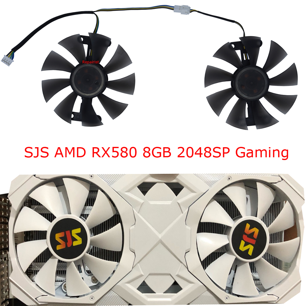Ventilateur de cartes vidéo po - Rx 580 8Gb 2048Sp Gpu avis et prix