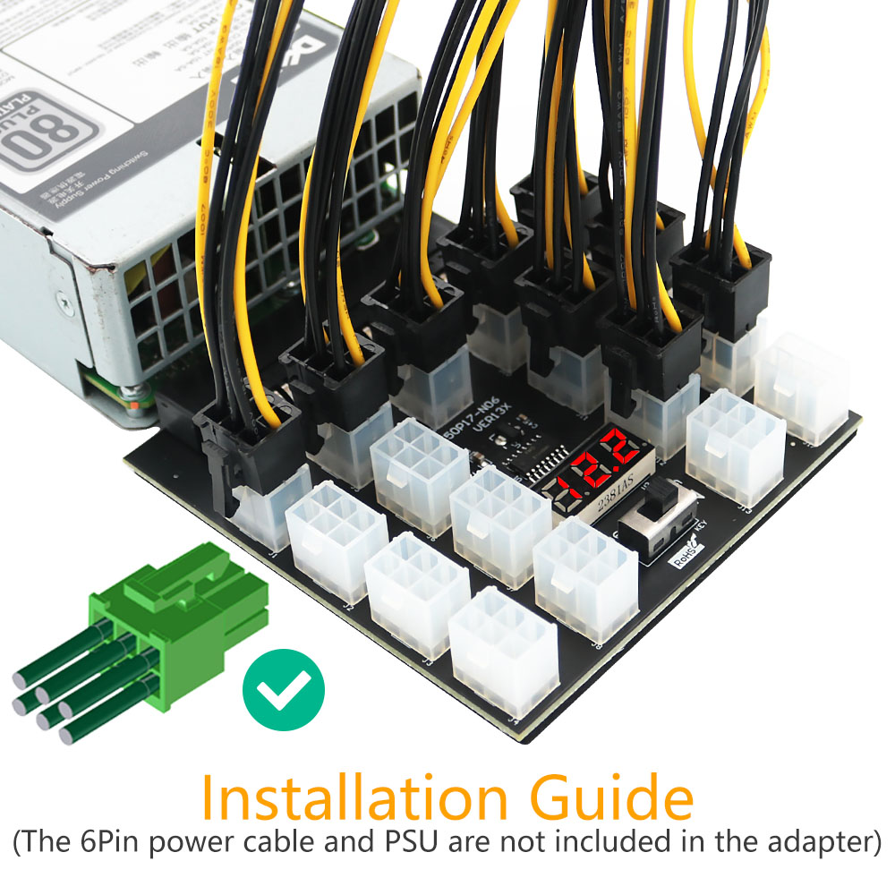 Carte de dérivation d'adaptate - 2000W Atx Mining Power Supply avis et prix