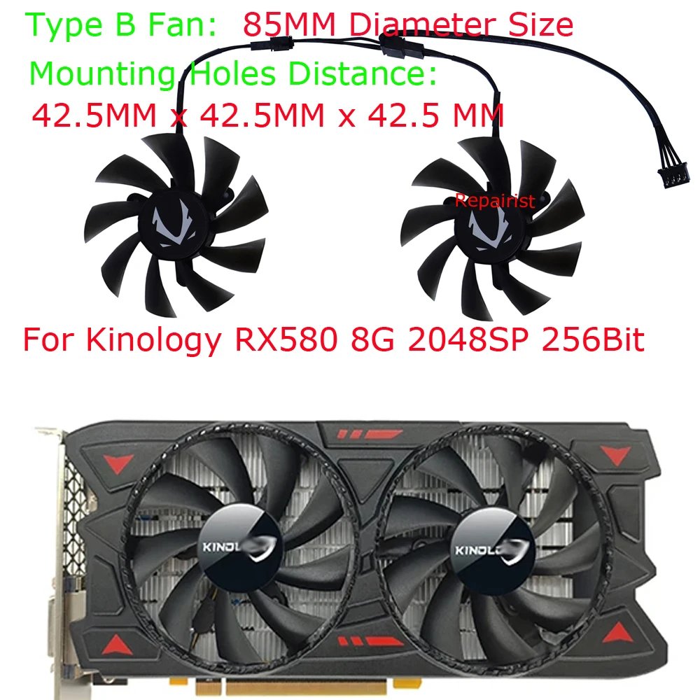2 pièces/ensemble, XY-D09015B, - Rx 580 8Gb 2048Sp Gpu avis et prix