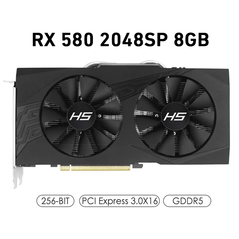 Carte vidéo RX580 la moins chè - Rx 580 8Gb 2048Sp Gpu avis et prix