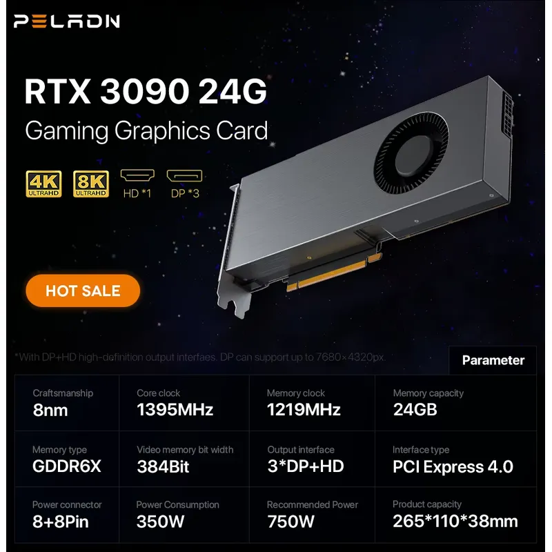 Offre Spéciale – Carte Graphiq - Rtx 3090 24Gb Graphics Card avis et prix