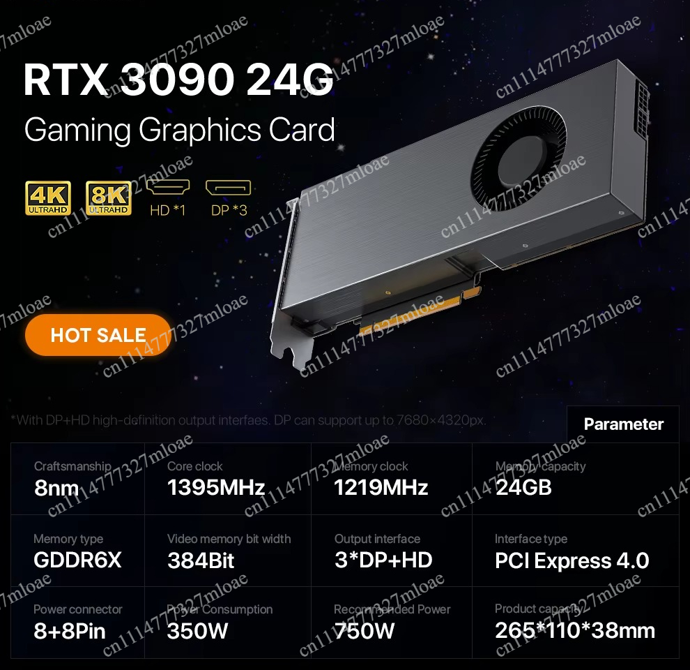 Carte graphique RTX 3090 DDR6X - Rtx 3090 24Gb Graphics Card avis et prix