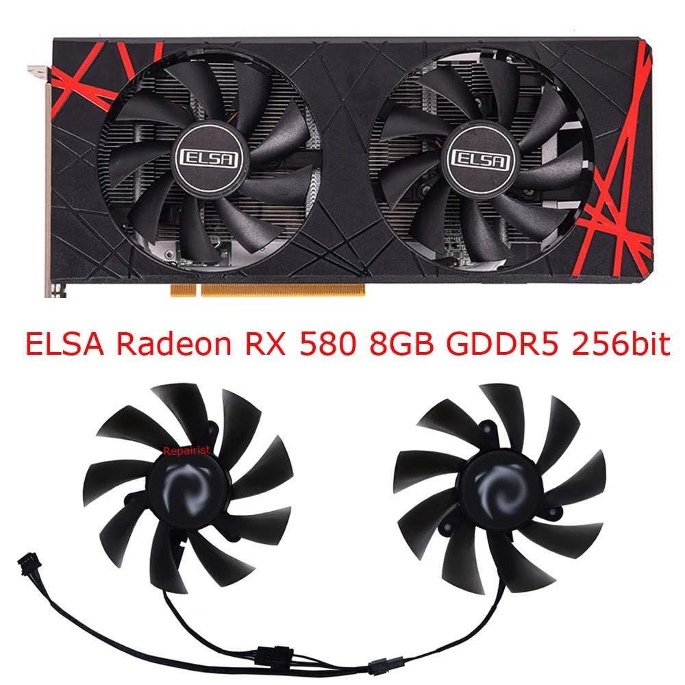 Ventilateur de carte vidéo, XY - Rx 580 8Gb 2048Sp Gpu avis et prix